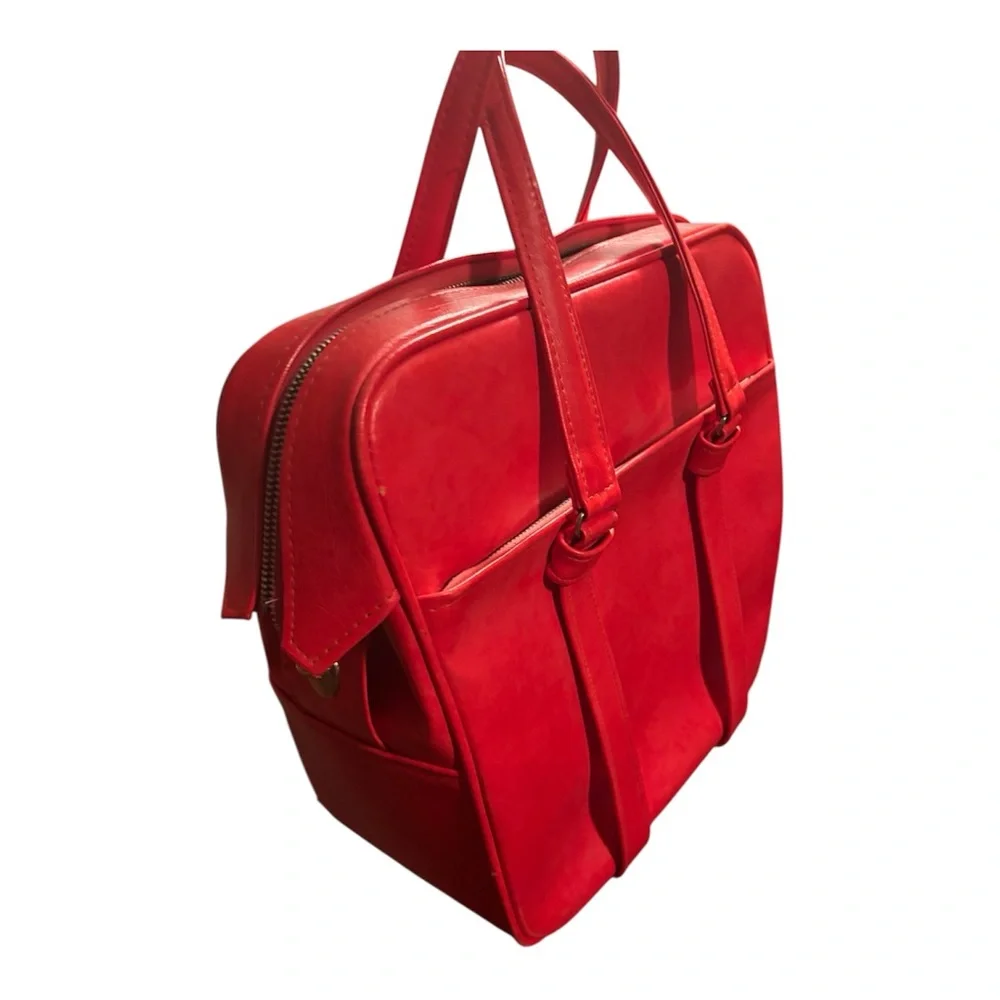 Samsonite Red Laptop Bag with Colorful Bow